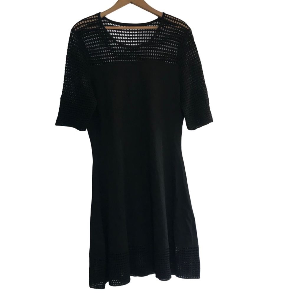 Nanette Lenore knit dress with peekaboo detail